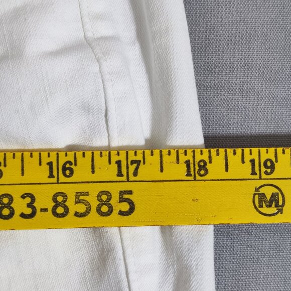 Lee jeans women's junior size 11X32 white colour flare western cowgirl - Picture 10 of 13